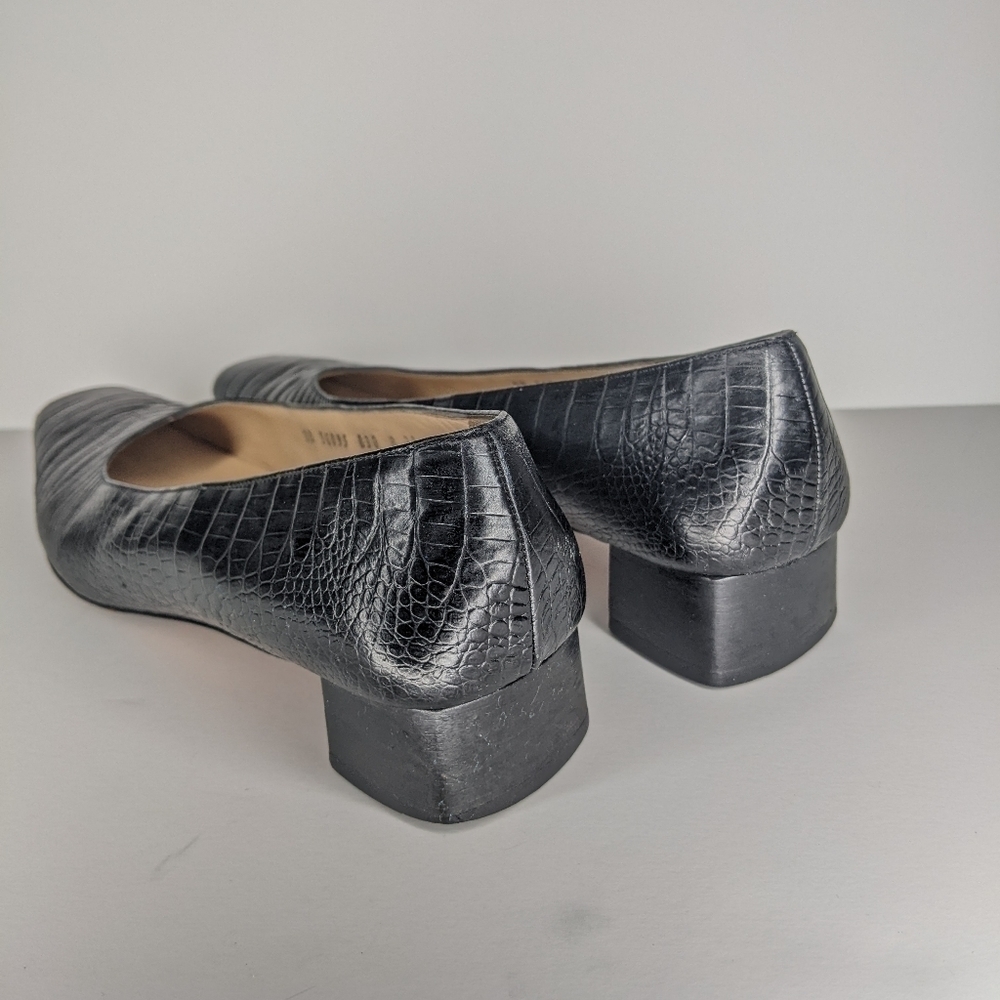 Salvatore Ferragamo Croc Heels - Picture 7 of 15